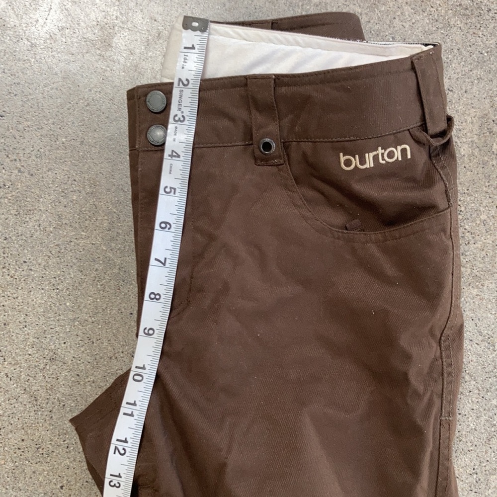 Burton Dry Ride White Collection Snowboarding Shell Pants - Picture 8 of 16